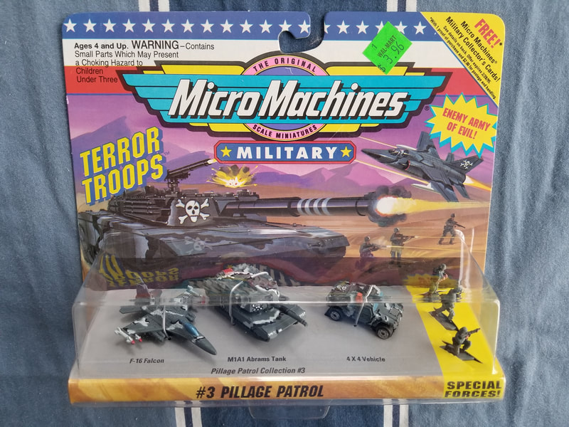 Vtg 1997 Micro Machines Military Terror Troops #14 Strategic