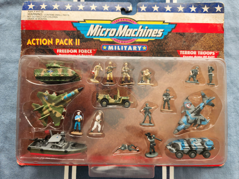Vtg 1997 Micro Machines Military Terror Troops #14 Strategic